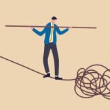 Trouver le (juste) équilibre au travail – Illustration : iStock