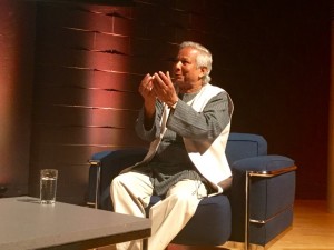 Muhammad Yunus de passage à HEC Montréal en juin 2016